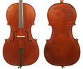 Gliga I 3/4 Size Cello Outfit - Dark Antique Finish