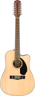 Fender CD-60SCE 12-string Acoustic Electric Guitar - Natural
