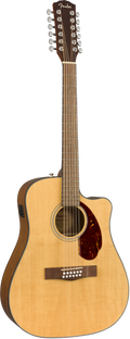 Fender CD-140SCE 12-String Acoustic Guitar w/Case - Natural
