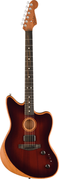 Fender American Acoustasonic Jazzmaster All-Mahogany - Bourbon Burst