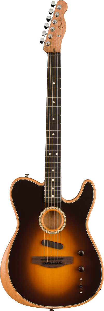 Fender Acoustasonic Player Telecaster w/Gigbag - Shadow Burst RW
