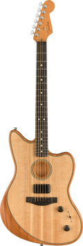 Fender American Acoustasonic Jazzmaster - Natural - Ebony Fingerboard