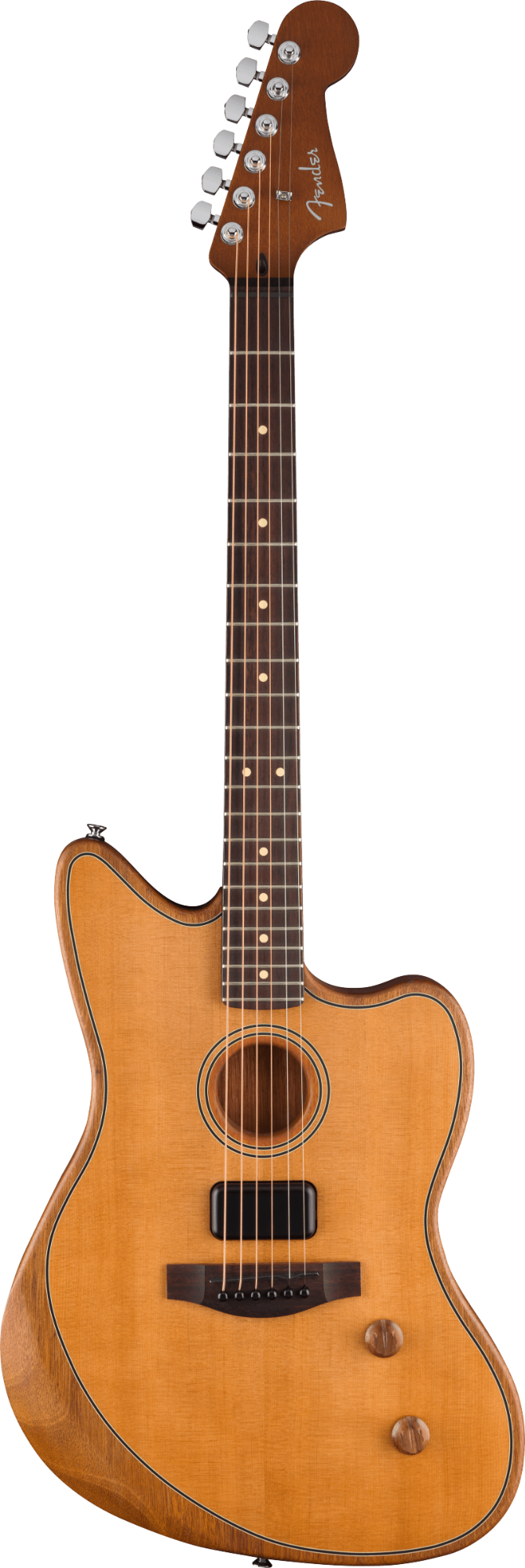 Fender Acoustasonic Standard Jazzmaster - Aged Natural