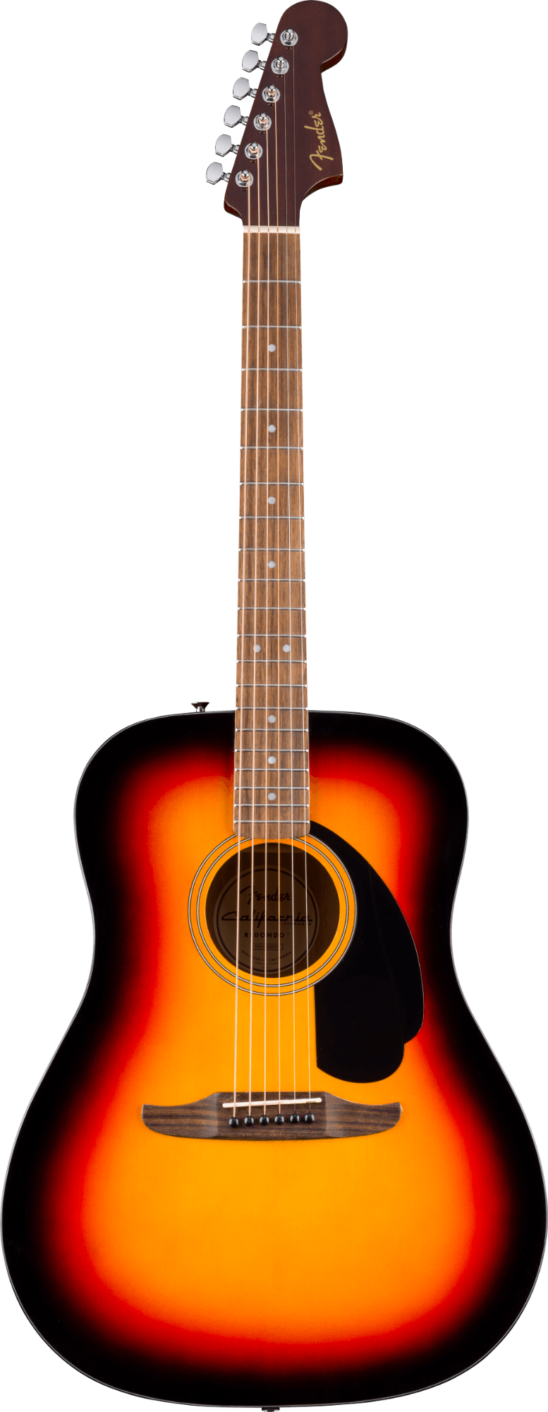 Fender California Standard Redondo - Spruce Top - Black Pickguard - 3-Color Sunburst