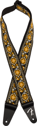 Fender Pasadena Woven Strap - Yellow Lotus - 2"