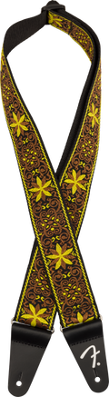 Fender Pasadena Woven Strap - Yellow Wallflower - 2"