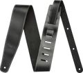 Fender Broken-In Leather Strap - Black 2.5"