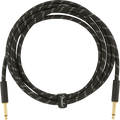 Fender Deluxe Series Instrument Cable 10ft - Black Tweed