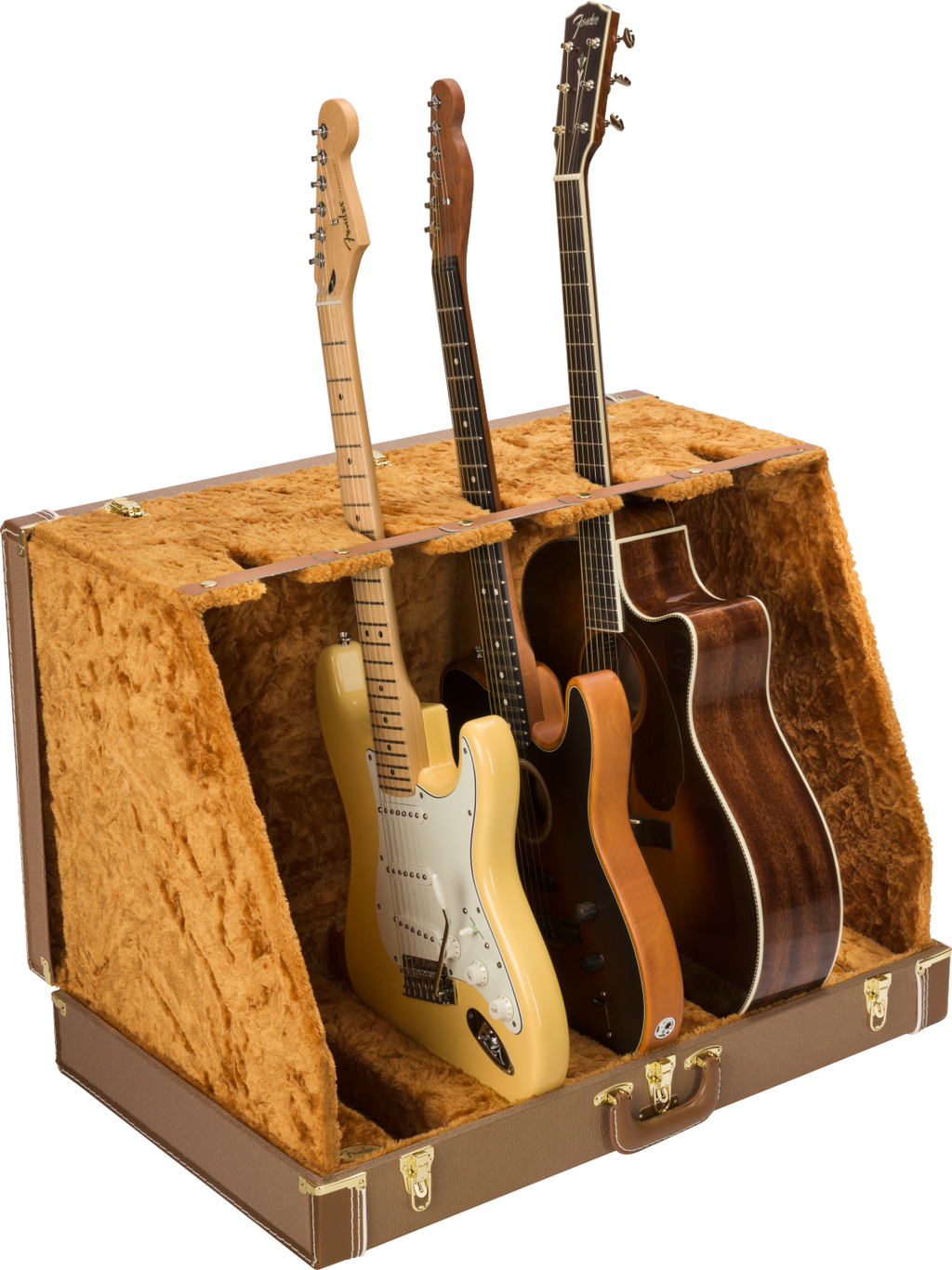 Fender  Classic Series Case Stand - 5 Guitar - Brown