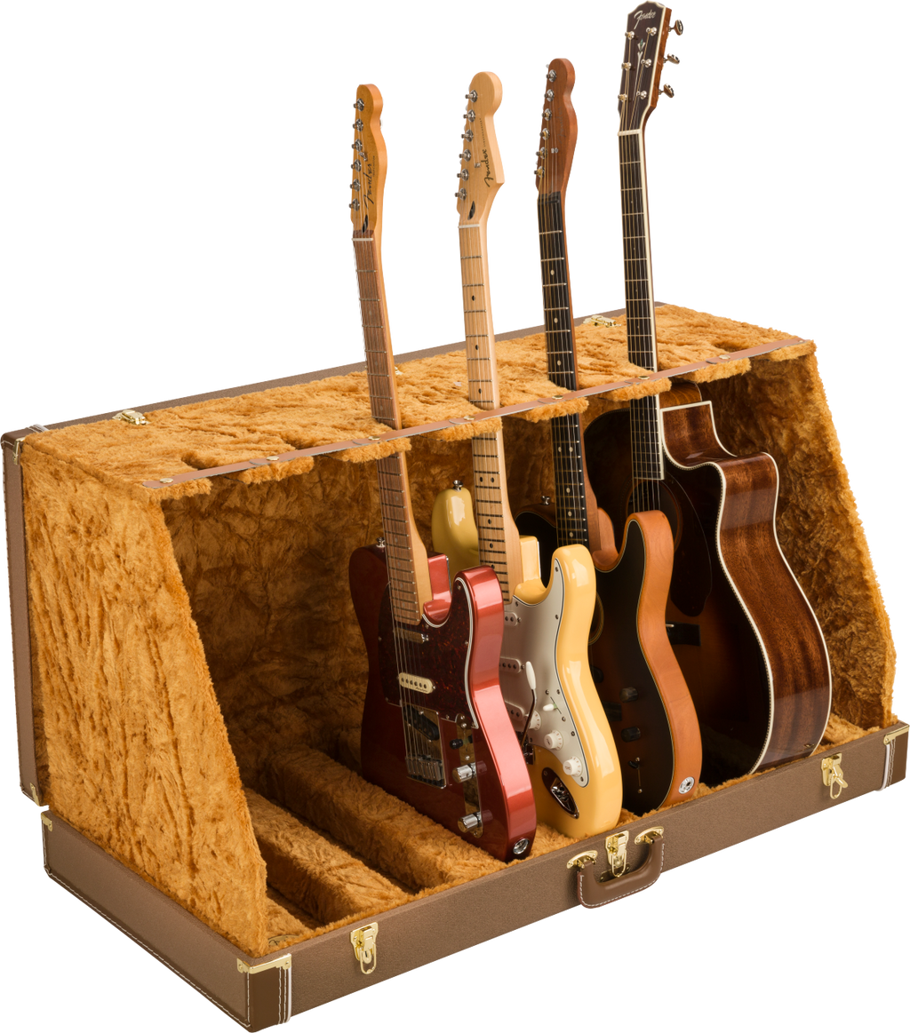 Fender  Classic Series Case Stand - 7 Guitar - Brown