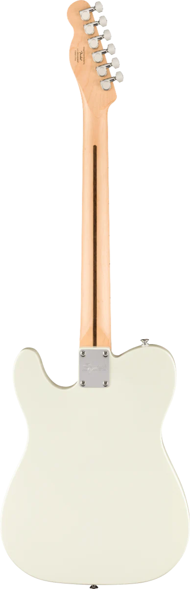 Squier FSR Sonic Telecaster - Maple Fingerboard - White Pickguard - Arctic White