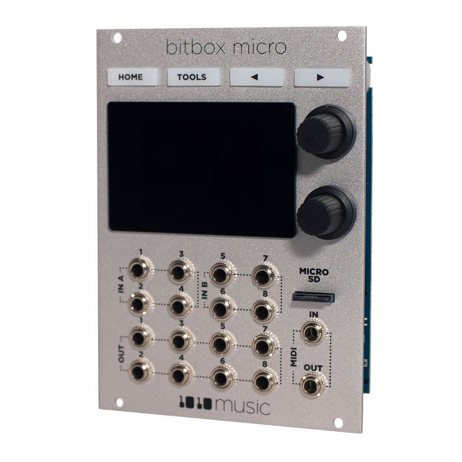 1010 Music Bitbox Micro - Compact Sampling Module (Eurorack Module)