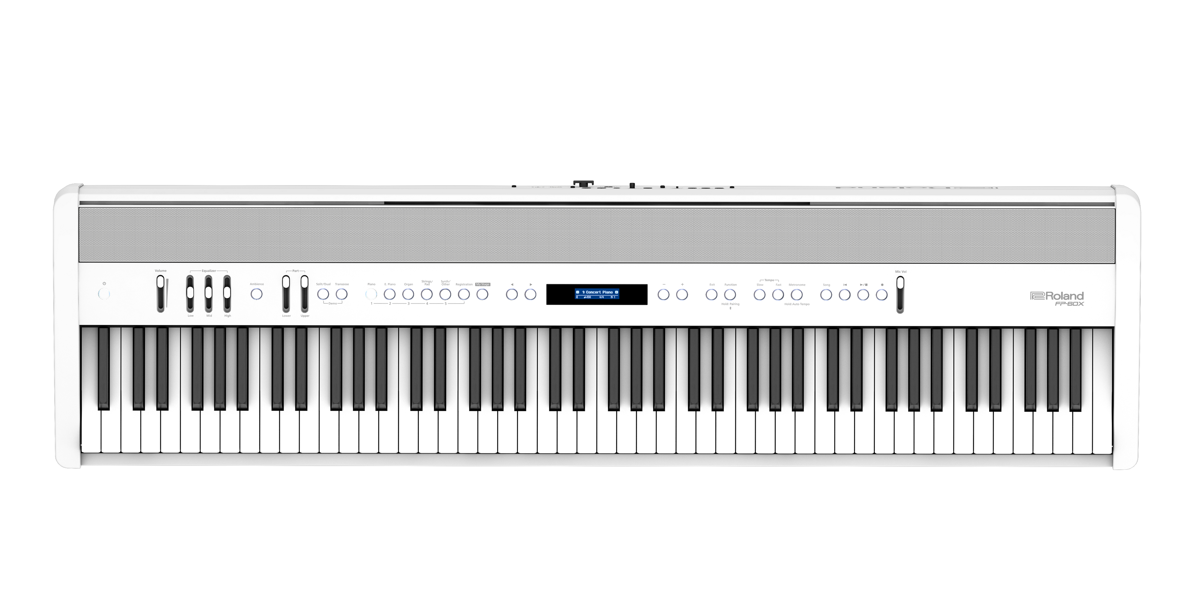 Roland FP60X Digital Piano - White
