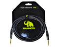 Mammoth MAM LINES G10 Instrument Cable - 10ft (Straight 1/4" Jacks)