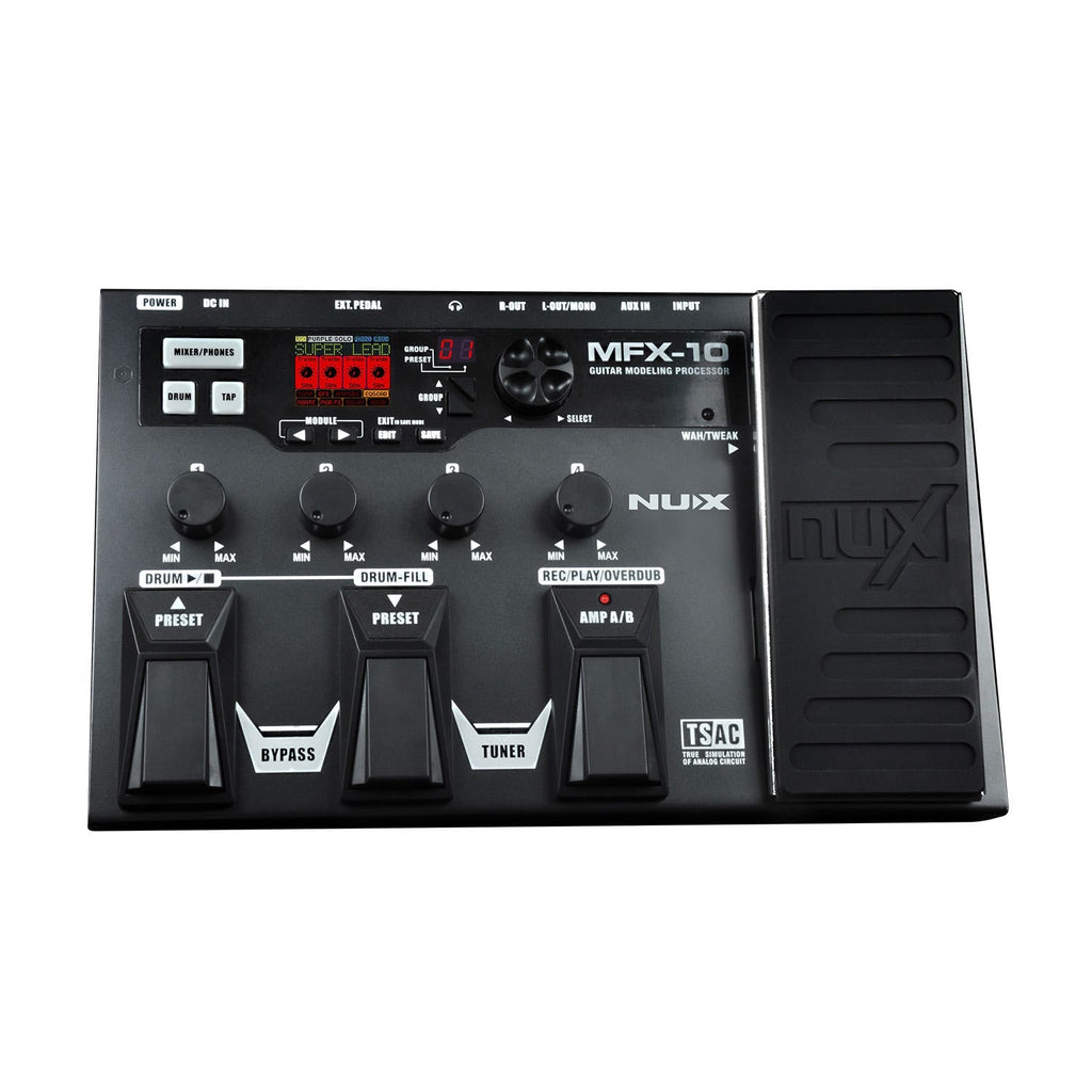 NU-X MFX-10 Guitar Multi-Effects Processor