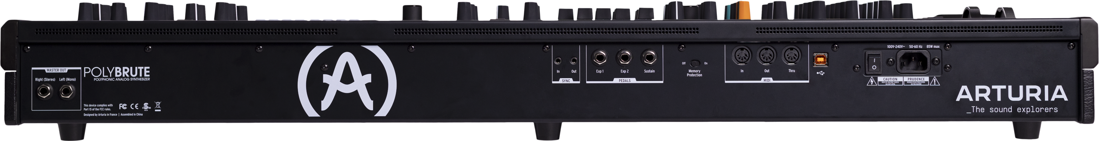 Arturia PolyBrute NOIR Morphing Analog Poly Synth - Limited Edition