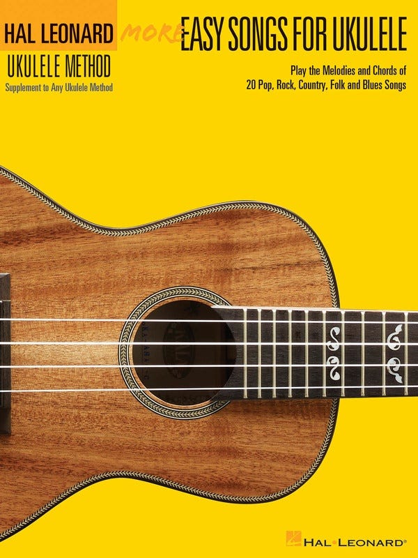 Hl Ukulele More Easy Songs Bk Only
