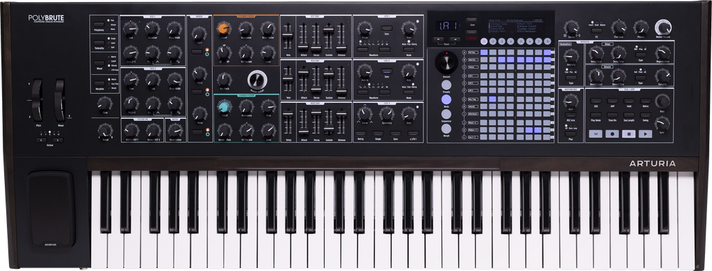 Arturia PolyBrute NOIR Morphing Analog Poly Synth - Limited Edition