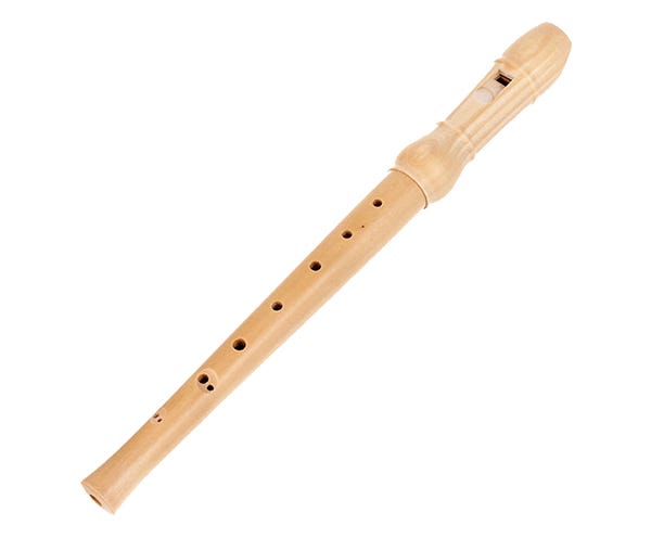 Meinel Wooden Descant Recorder - Maple 2pce