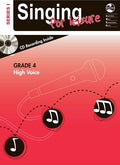 Ameb Singing For Leisure Gr 4 Ser 1 High Bk/Cd