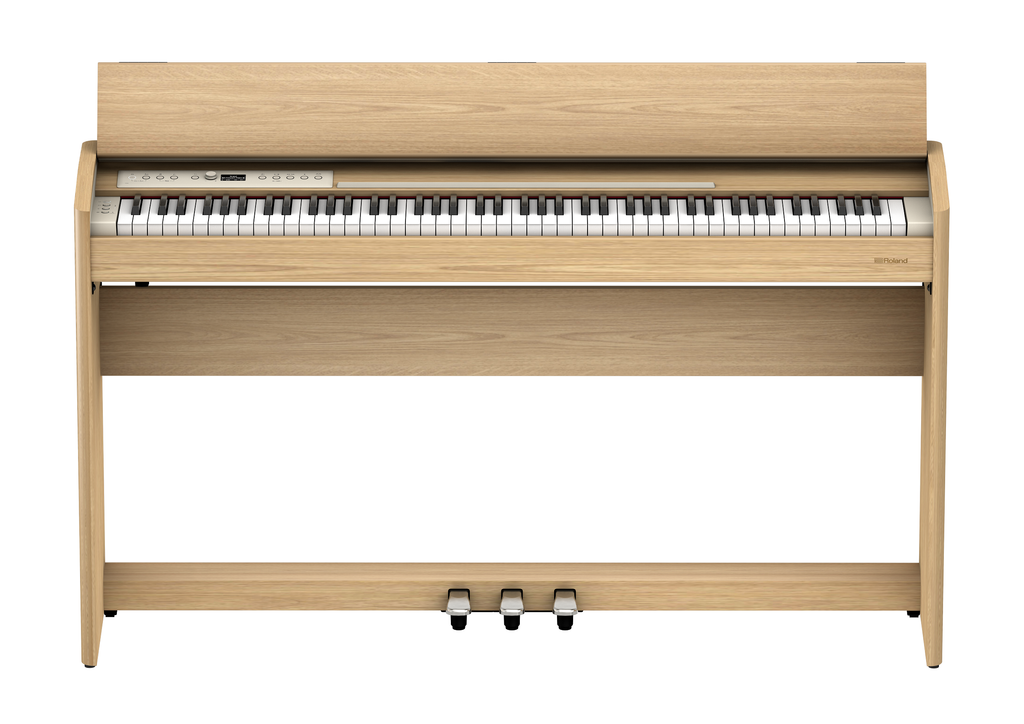 Roland F701 Digital Piano w/Matching Bench - Light Oak