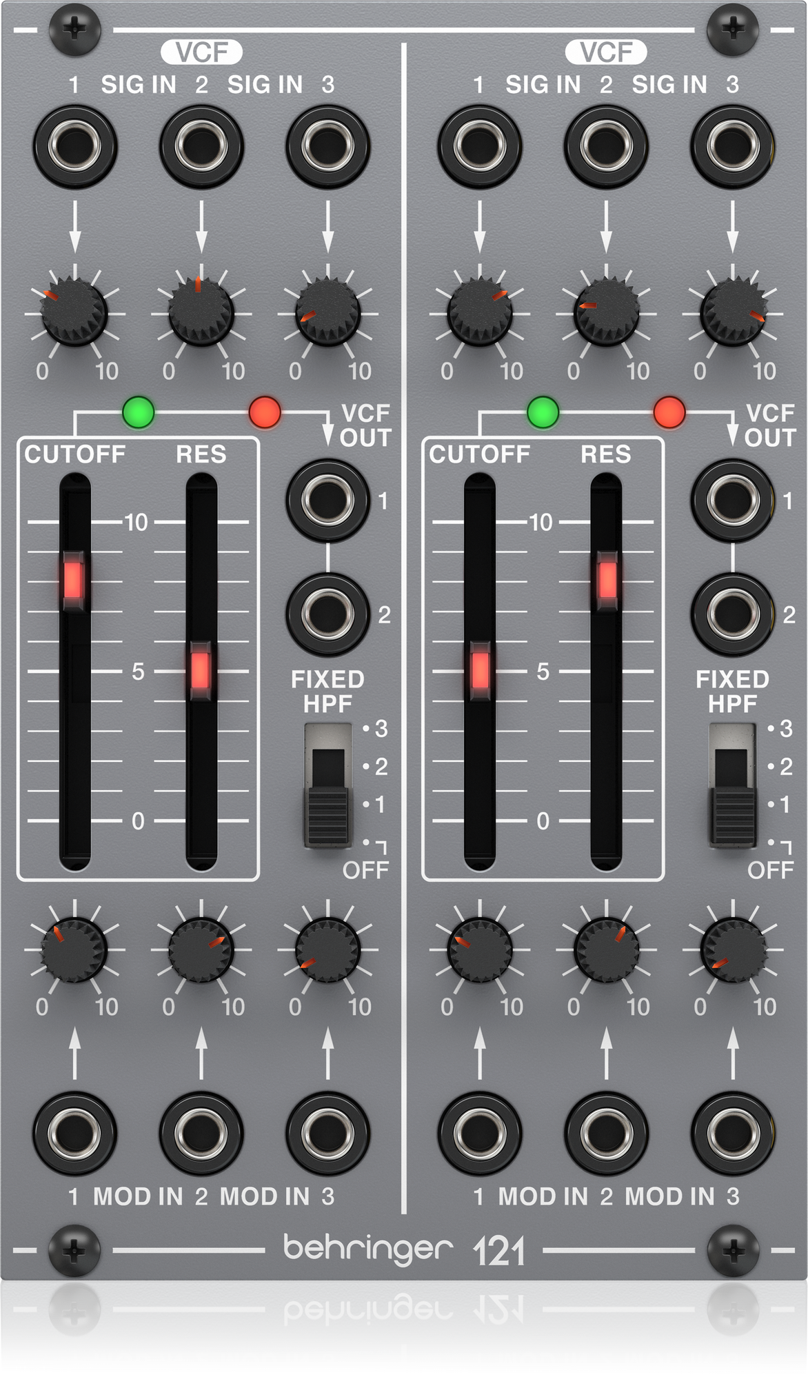 Behringer 121 Analog Dual VCF Eurorack Module