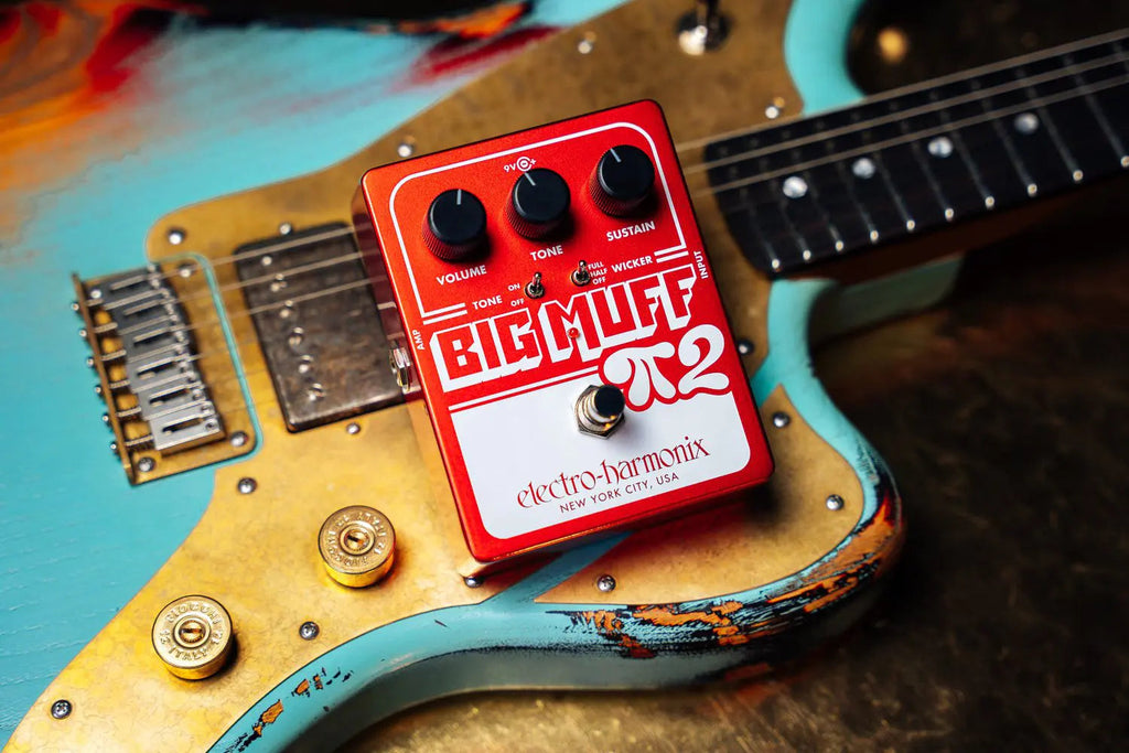 Electro Harmonix Big Muff 2 w/Tone Wicker Fuzz/Distortion Pedal