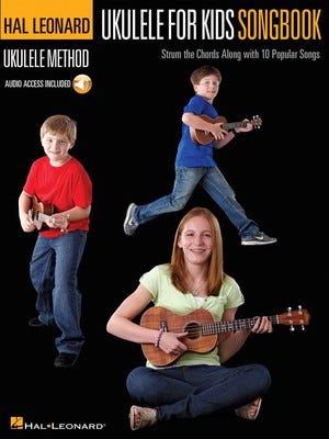 HL UKULELE FOR KIDS SONGBOOK UKE METHOD BK/OLA