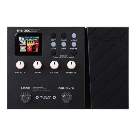 NU-X MG-300 Modelling Guitar Processor