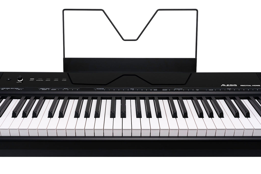 Alesis RECITALHOME 88-Key Contemporary Digital Piano w/Wood Stand - Black