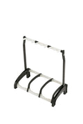 K&M 17513 Three Guitar Rack Stand - Translucent (Guardian 3)