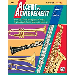 Accent On Achievement Bk 3 B Flat Tpt