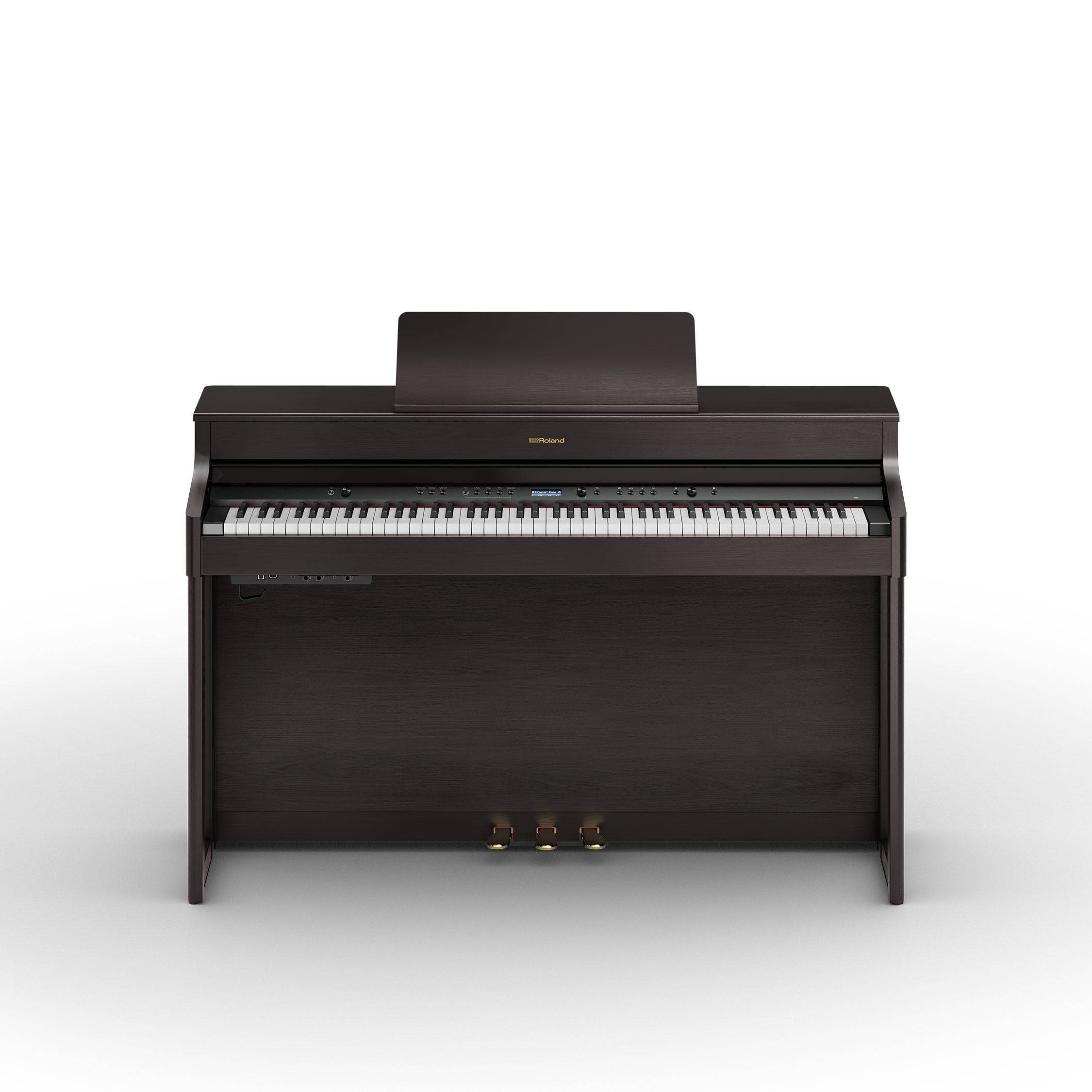 Roland HP702 SuperNatural Digital Piano w/matching bench - Dark Rosewood