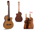 Admira MALAGA-ECTF Thinline Classical Guitar w/Cutaway + Fishman Pickup