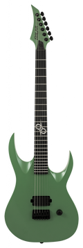 Solar A2.6AG Electric Guitar - Army Green Matte