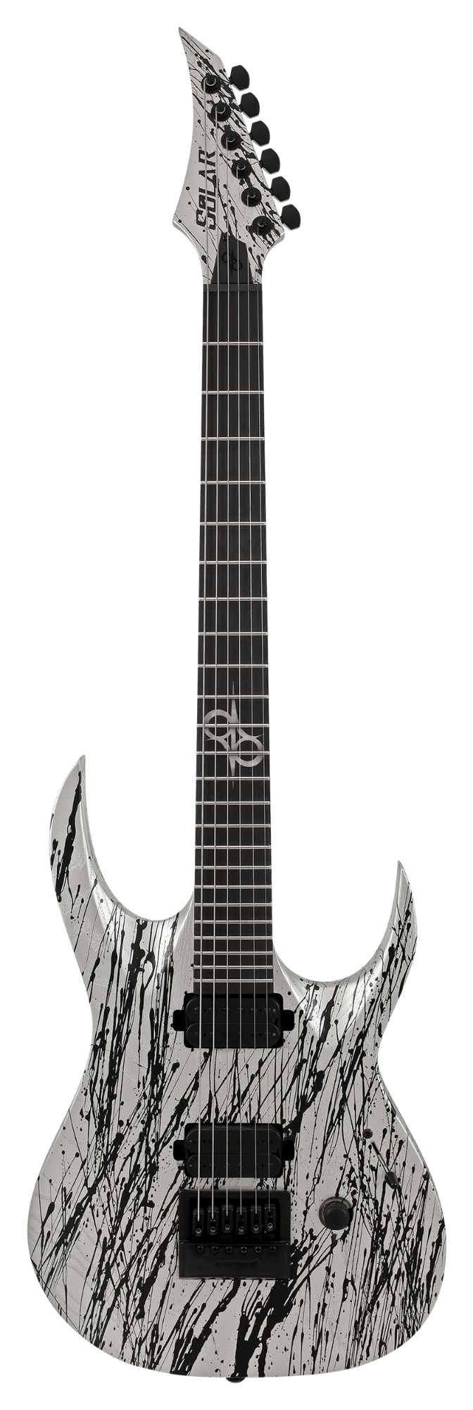 Solar A1.6SOP Canibalismo Electric Guitar -Silver Open Pore Matte