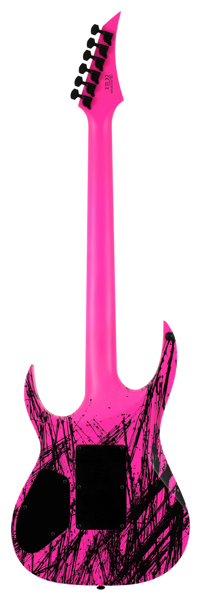 Solar A2.6FRPN Canibalismo Electric Guitar - Pink Neon Matte Canibalismo