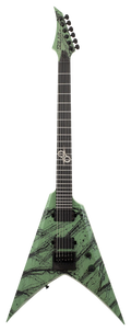 Solar V1.6AOP CANIBALISMO Electric Guitar - Army Green Open Pore (LIMITED)