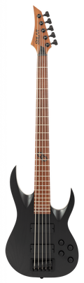 Solar AB2.5BOP 5-String Electric Bass Guitar - Black Open Pore Matte