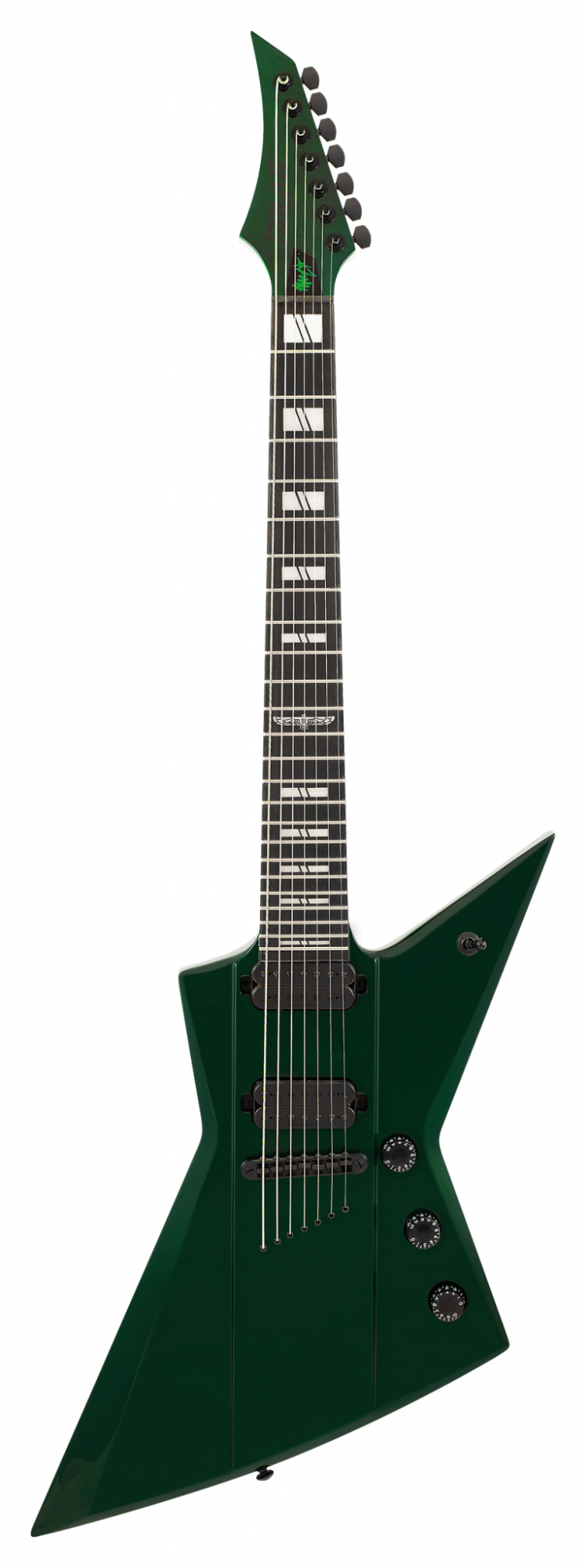 Solar E2.7BG Priestess+ 7-String Electric Guitar - British Racing Green (LIMITED)
