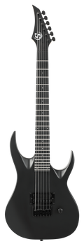 S by Solar AB4.61MC 22.5" Scale Electric Guitar - Carbon Black Matte