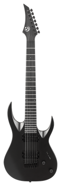 S by Solar AB4.7C 7-String Electric Guitar - Carbon Black Matte