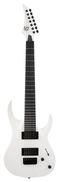S by Solar AB4.7W 7-String Electric Guitar - White Matte