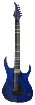 S by Solar SB4.6FRFBL Electric Guitar w/Floyd Rose - Flame Blue
