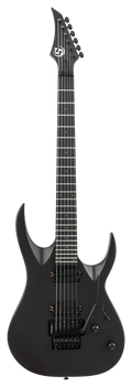 S by Solar AB4.6FRC Electric Guitar w/Floyd Rose - Carbon Black Matte