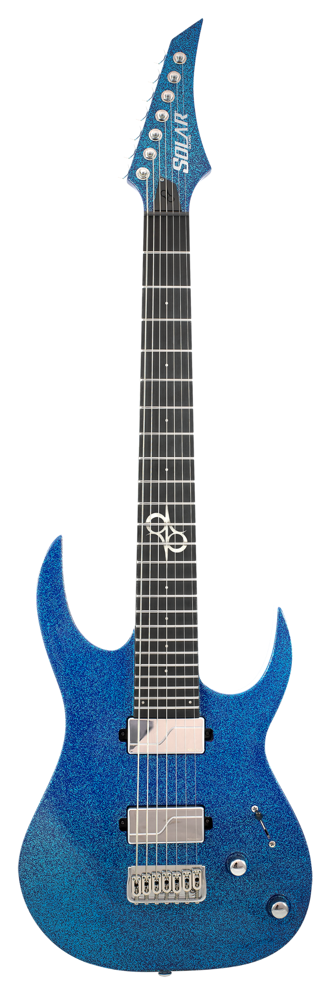 Solar SR1.7HABS 7-String Electric Guitar - Borealis Blue Sky Gloss (LIMITED)