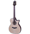 Crafter LX T-3000CE OM Acoustic Electric Guitar w/Case - One Only