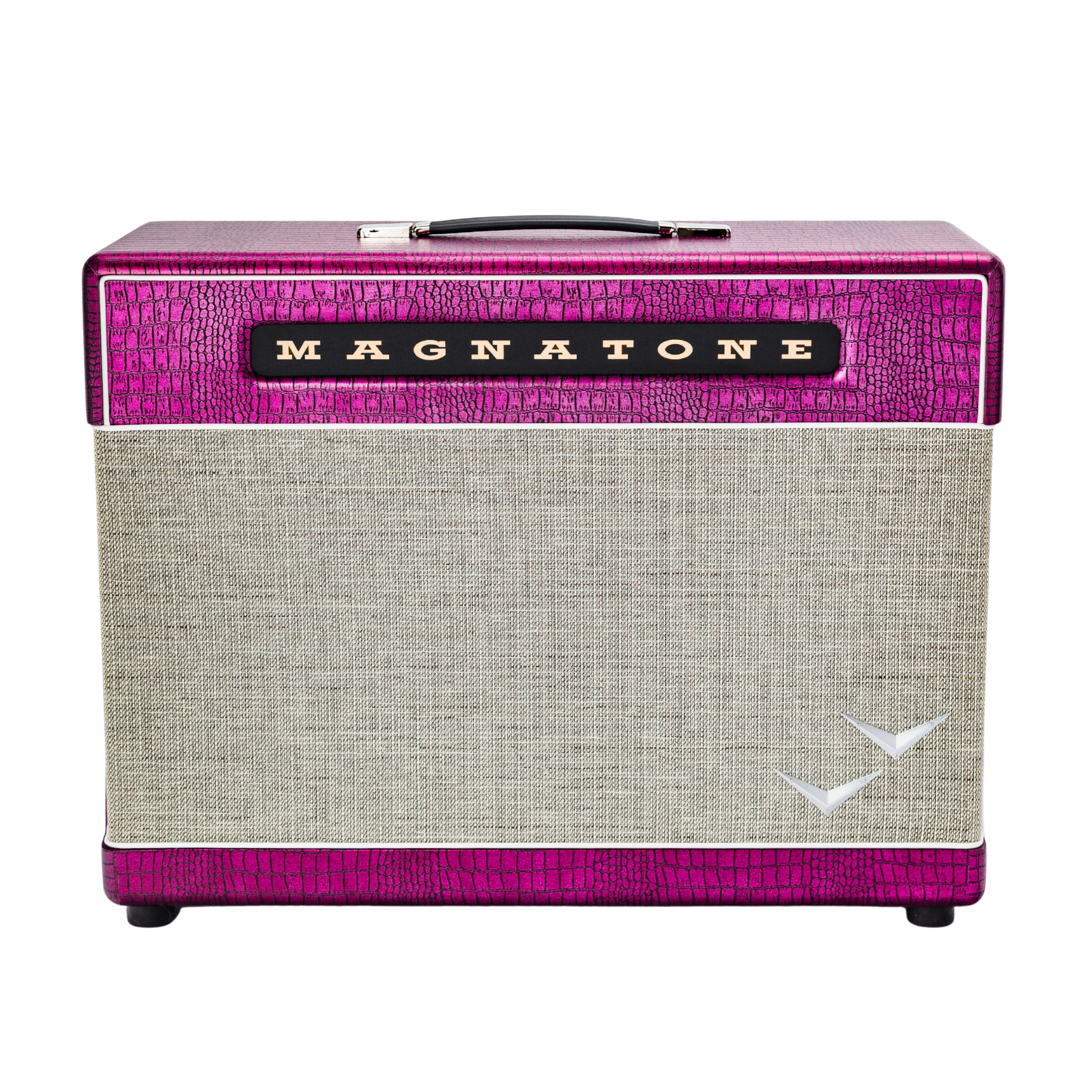 Magnatone M-80 2x12 Ext. Cabinet - Chome Grape (Billy Gibbons Collection)