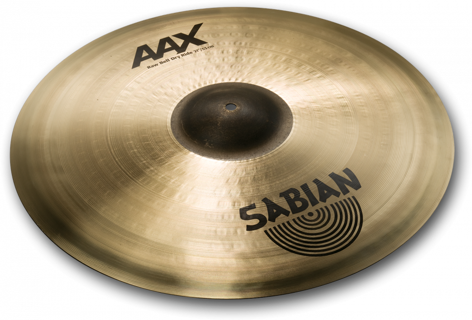 Sabian 21" AAX Raw Bell Dry Ride (22172X)