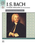 JS BACH SHORT PRELUDES 18 BK/CD MASTERWORKS